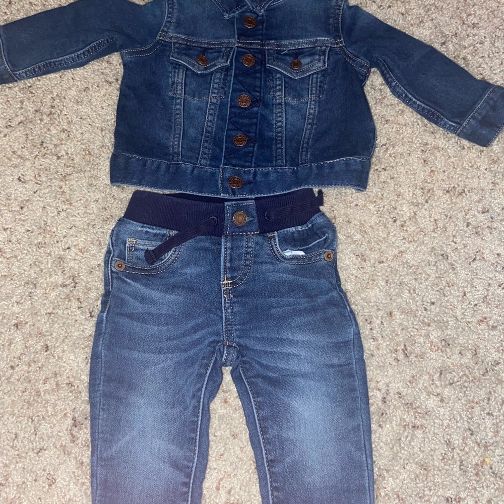 Denim Jacket set